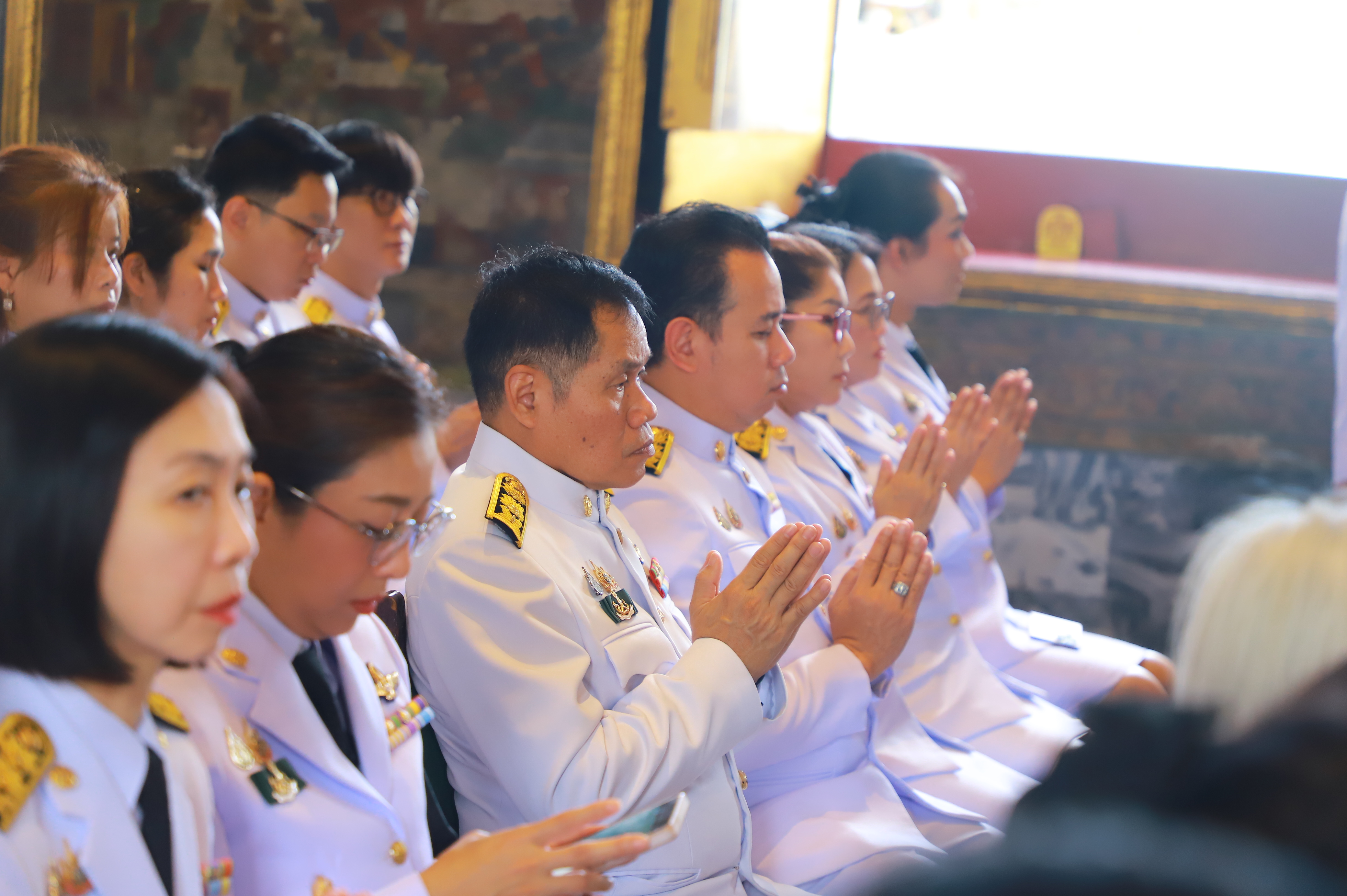 title - ส.ป.ก. ร่วมพิธีเจริญพุทธมนต์ถวายพระราชกุศลงานฉลองพระชนมายุ 99 พรรษา สมเด็จพระอริยวงศาคตญาณ สมเด็จพระสังฆราช สกลมหาสังฆปรินายก 26 มิถุนายน 2569 และพิธีบำเพ็ญกุศลปัณรสมวาร(15 วัน) เพื่ออุทิศถวายเป็นพระราชกุศลแด่ สมเด็จพระเจ้าลูกเธอ เจ้าฟ้าพัชรกิติยาภา นเรนทิราเทพยวดี กรมหลวงราชสาริณีสิริพัชร มหาวัชรราชธิดา